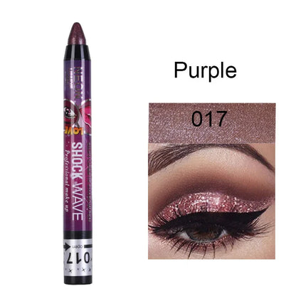 2 In 1  Eyeshadow Lipstick Stick Pencil Waterproof