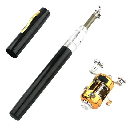 20cm Portable Pocket Telescopic Mini Fishing Pole