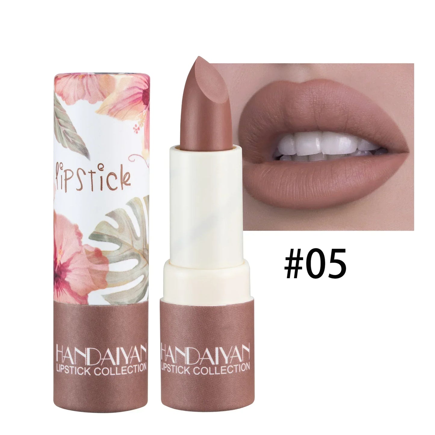 8 Colors Moisturizing Velvet Matte Lipstick Waterproof